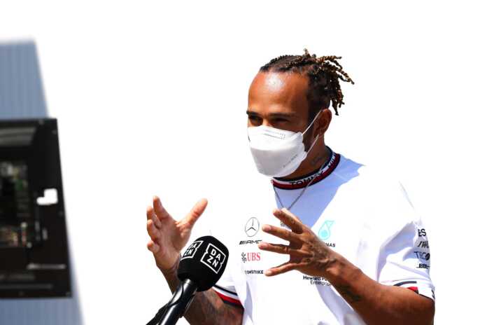 Lewis Hamilton, Mercedes, Spanyol Nagydíj