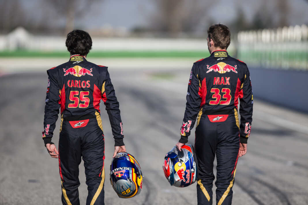 Carlos Sainz, Max Verstappen, racingline