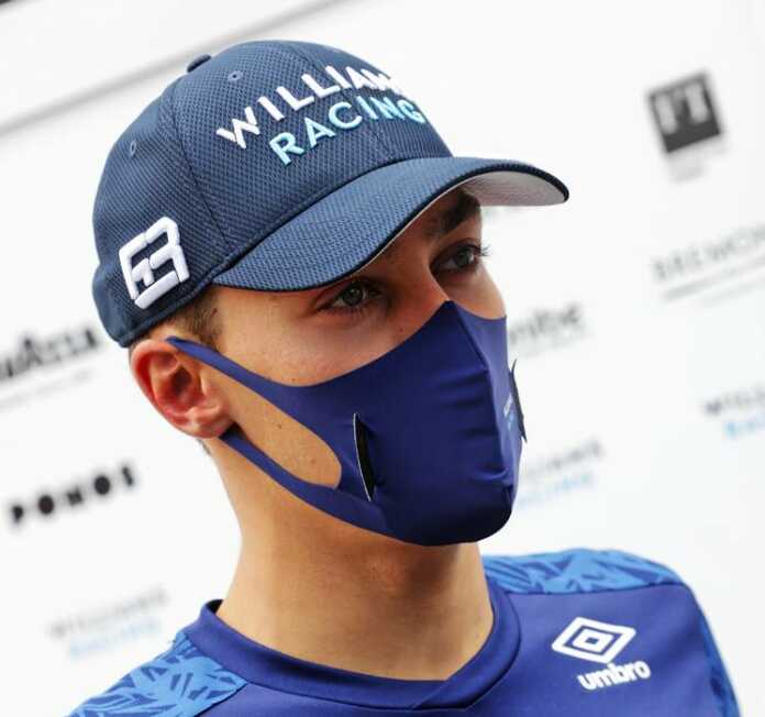 Russell, racingline