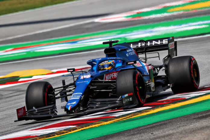 Alonso, racingline