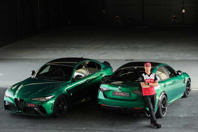 Kimi Räikkönen Giulia GTAm
