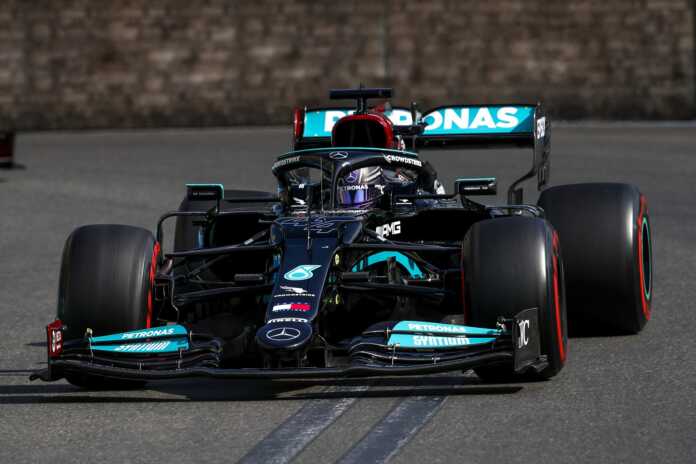 Lewis Hamilton, Mercedes, Baku