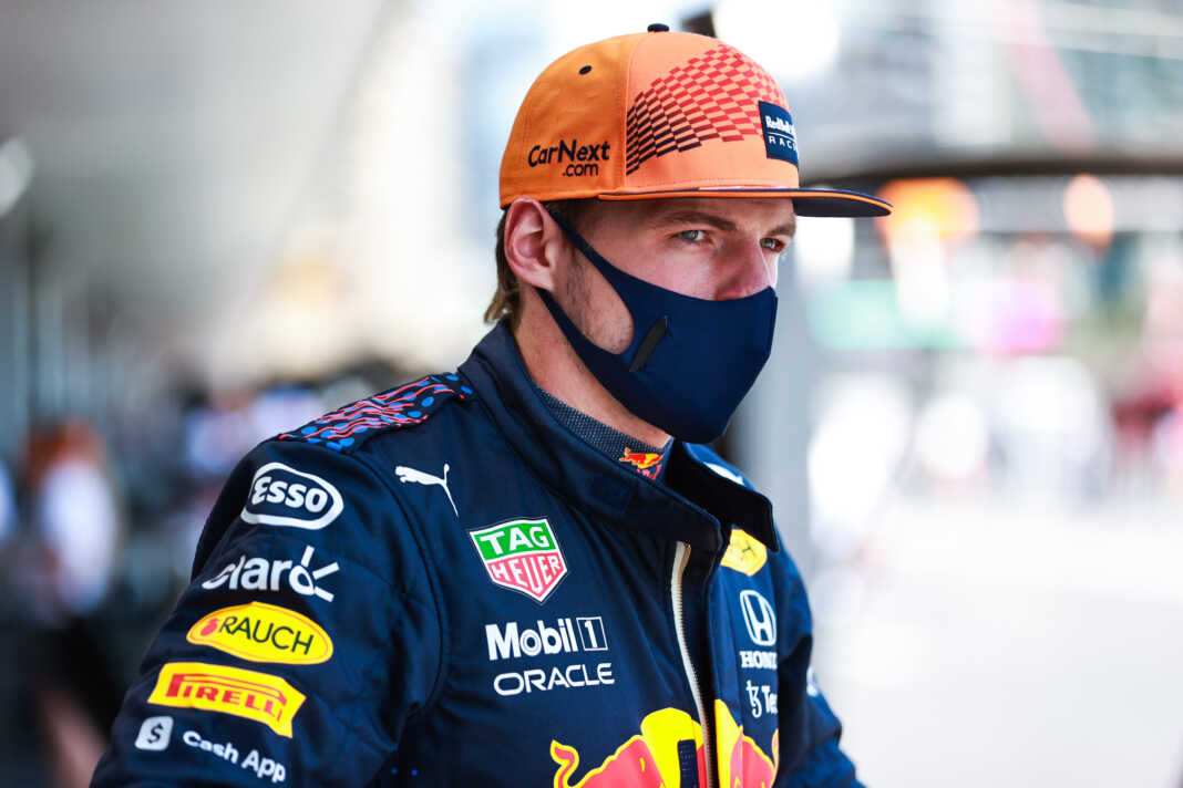 Verstappen, racingline