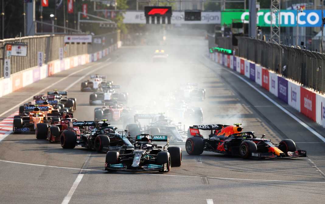 Lewis Hamilton, Sergio Pérez, Mercedes, Red Bull