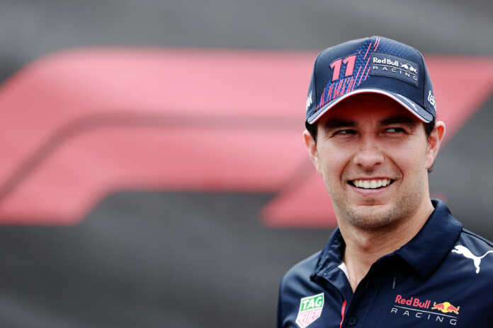 Pérez, racingline