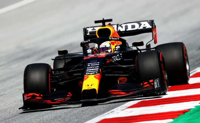 Verstappen, racingline