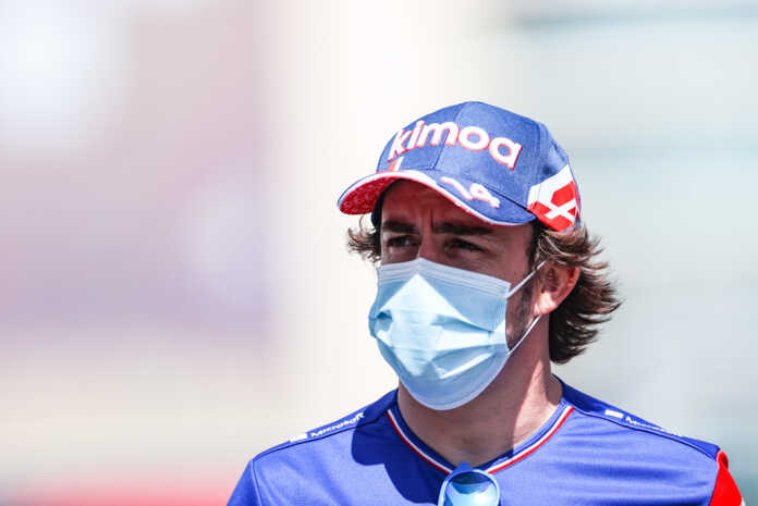 Alonso, racingline