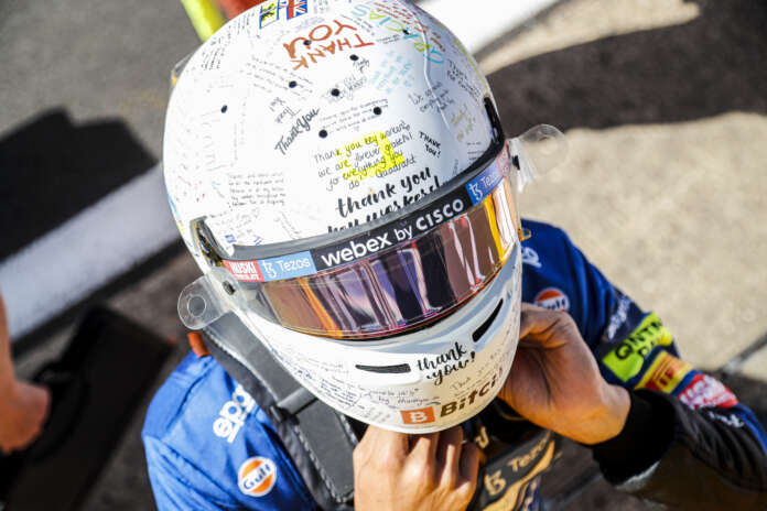 Norris, racingline