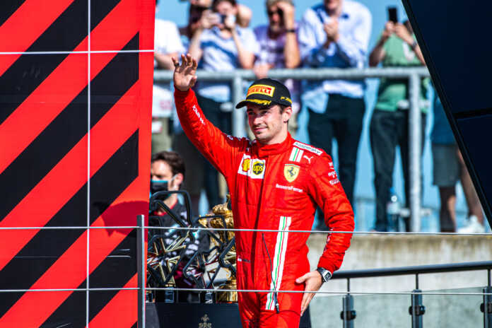 Leclerc, racingline