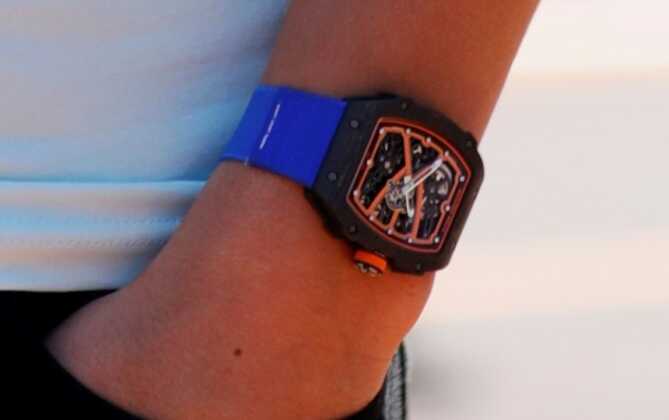 Lando Norris' Richard Mille watch