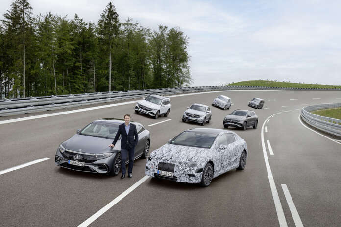 Mercedes, Daimler, elektromos