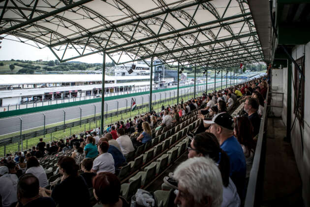 Hungaroring, tribün, fans, rajongók, f1