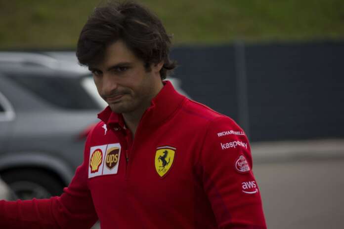 Sainz, racingline