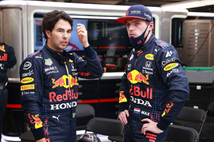 Max Verstappen Sergio Pérez