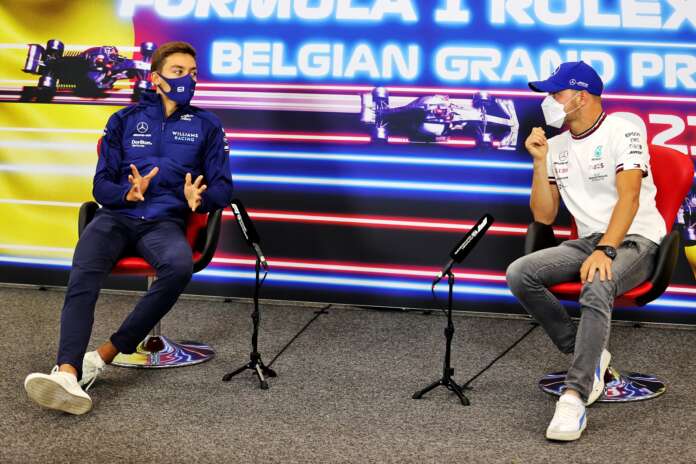 George Russell, Valtteri Bottas, Wolff