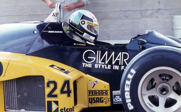 Alessandro Nannini, Minardi-Motori Moderni