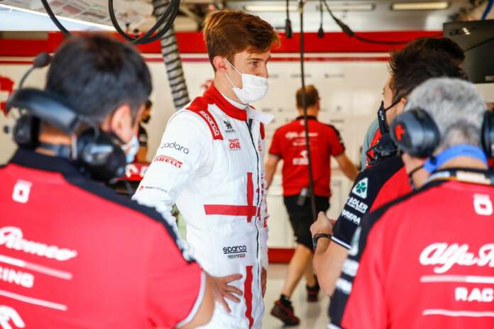 Theo Pourchaire. Alfa Romeo, racingline.hu