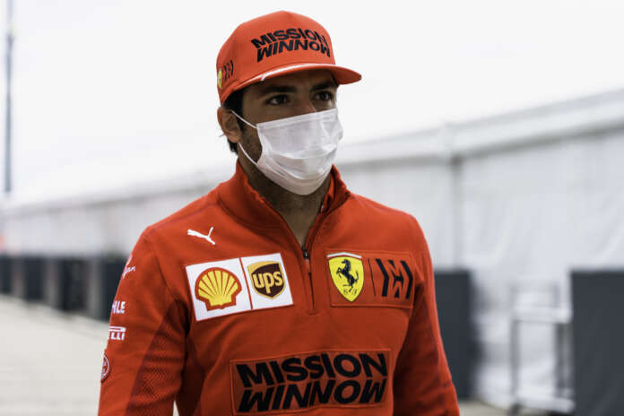 Sainz, racingline
