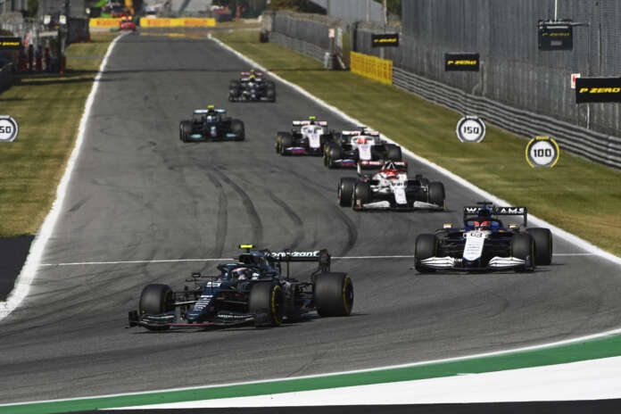 Forma-1, racingline