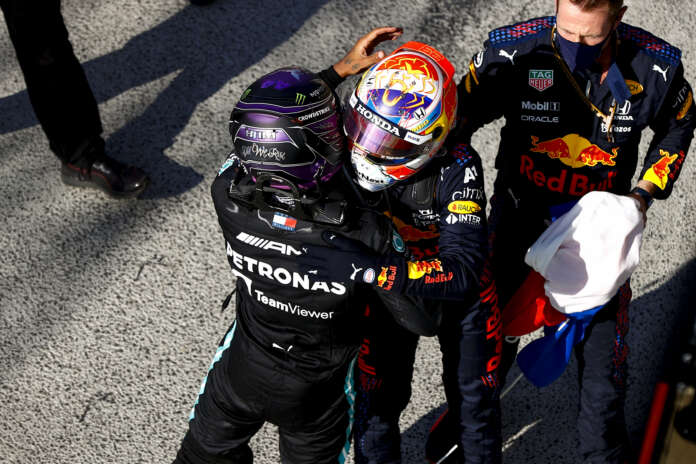 Max Verstappen, Lewis Hamilton