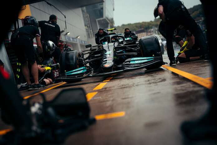 Mercedes, harmadik szabadedzés