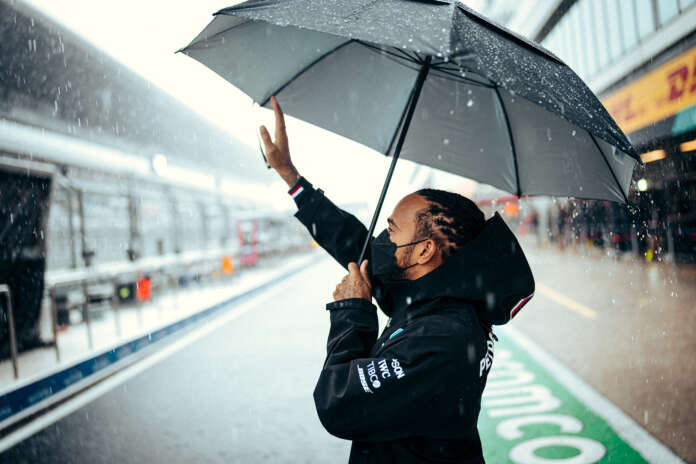 Hamilton, racingline