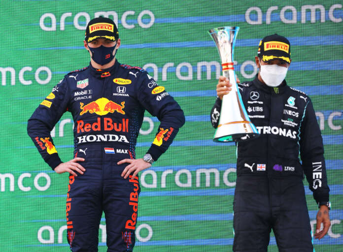 Max Verstappen, Lewis Hamilton
