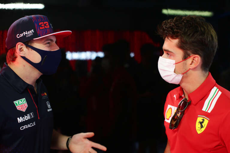 Max Verstappen, Charles Leclerc