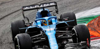 Alonso, Alpine, racingline