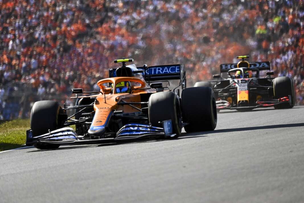 Lando Norris, Sergio Pérez, McLaren, Red Bull