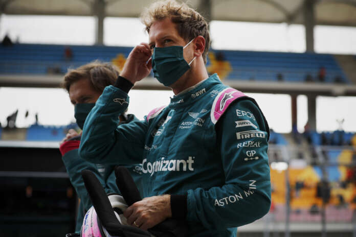 Vettel, racingline