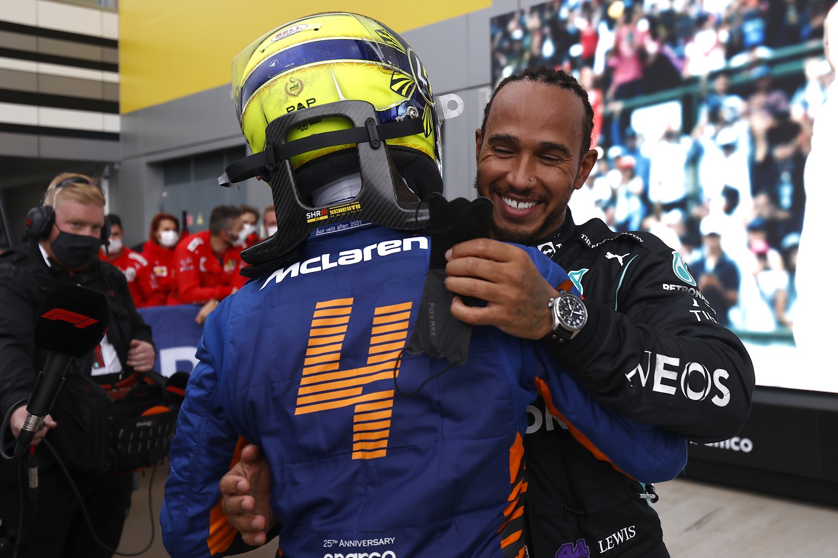 Norris nem fog félreállni Hamilton vagy Verstappen előtt