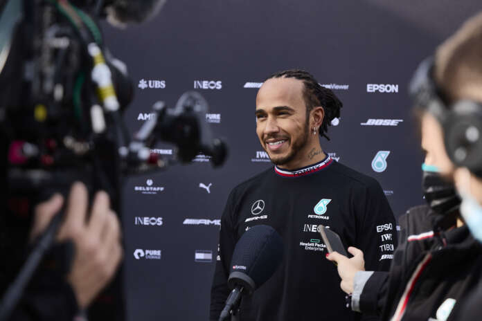 Hamilton, racingline