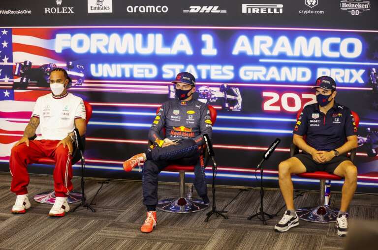 Lewis Hamilton, Max Verstappen, Sergio Pérez, Mercedes, Red Bull