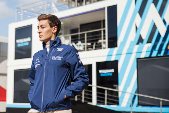 Russell, racingline