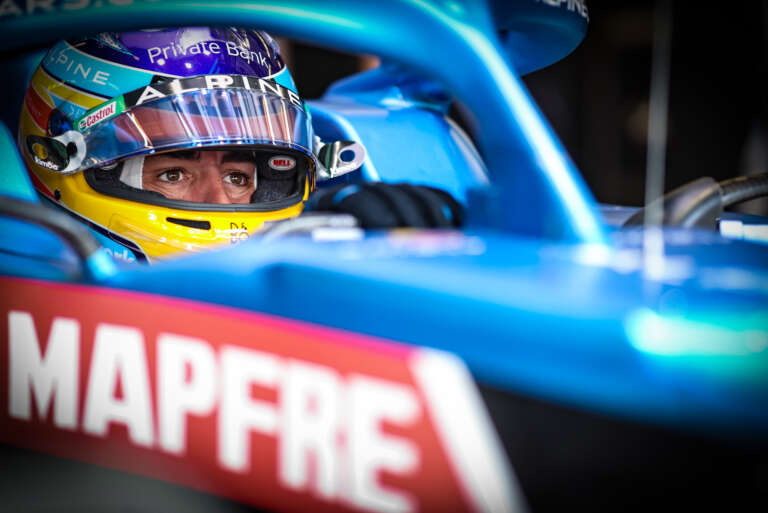 Az Alpine nem volt elégedett Alonso „frusztráló” helyezésével