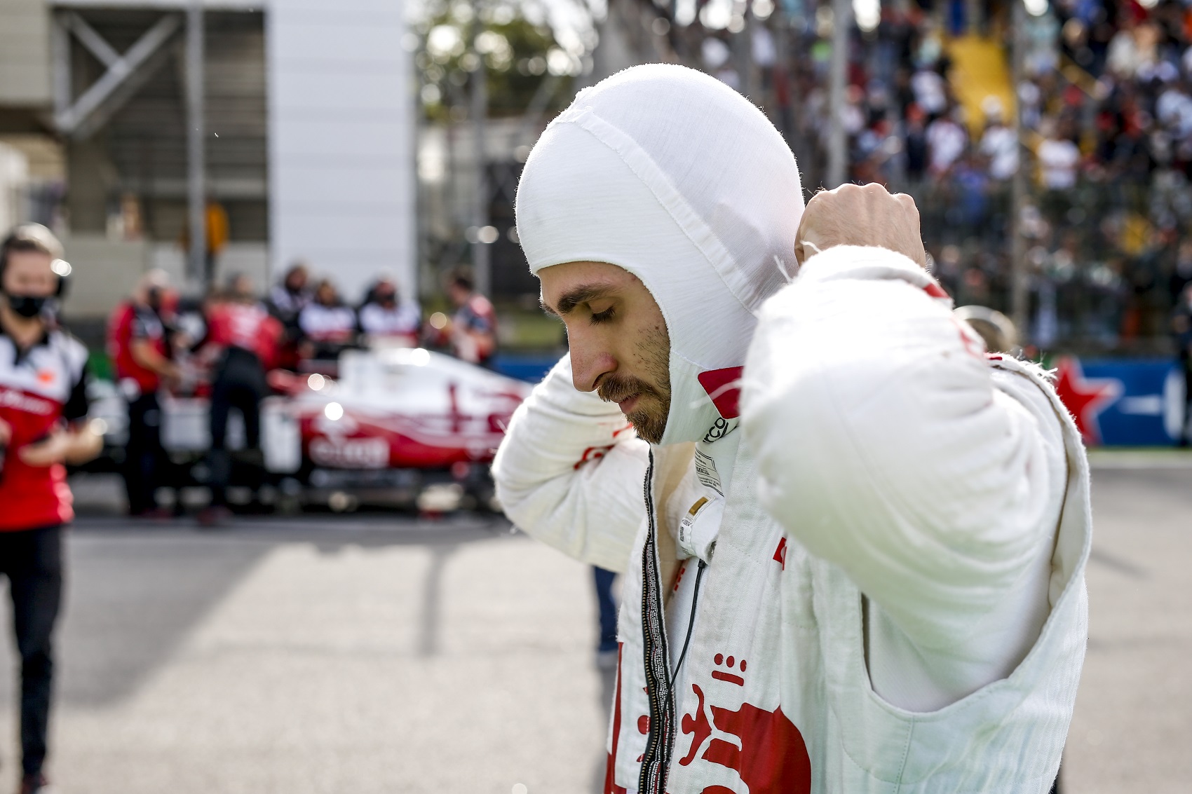 Giovinazzi saját csapatfőnökének is visszaszólt