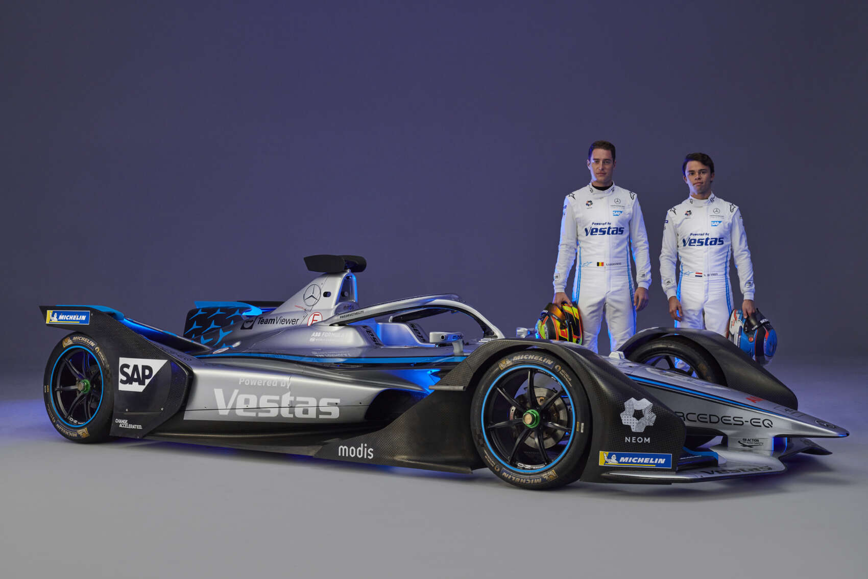 Mercedes-EQ Formula E Team, Launch Stoffel Vandoorne Nyck de Vries, racingline.hu