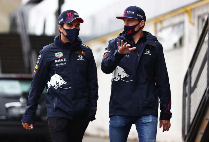 sergio perez, max verstappen