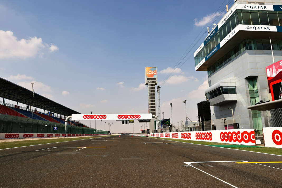 F1, Katar, racingline