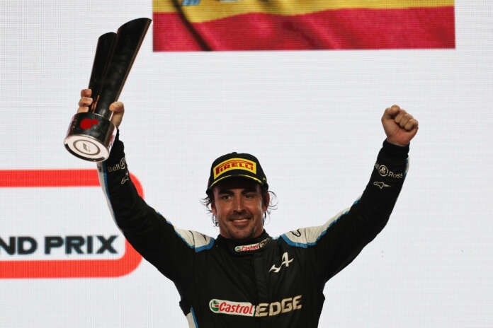 Alonso, racingline