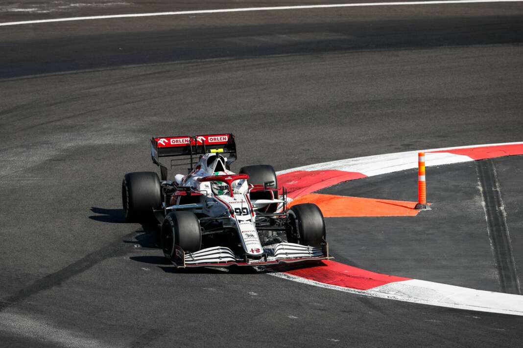 Giovinazzi, racingline