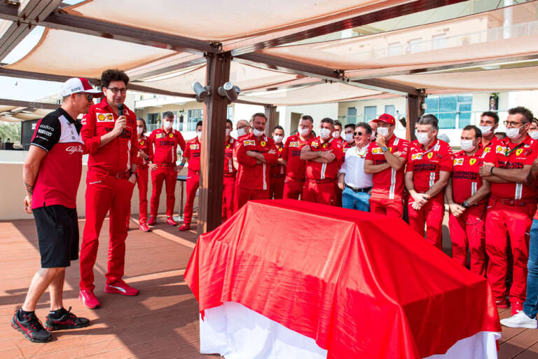 Ferrari, Räikkönen, racingline