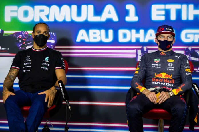 Max Verstappen, Lewis Hamilton, racingline.hu