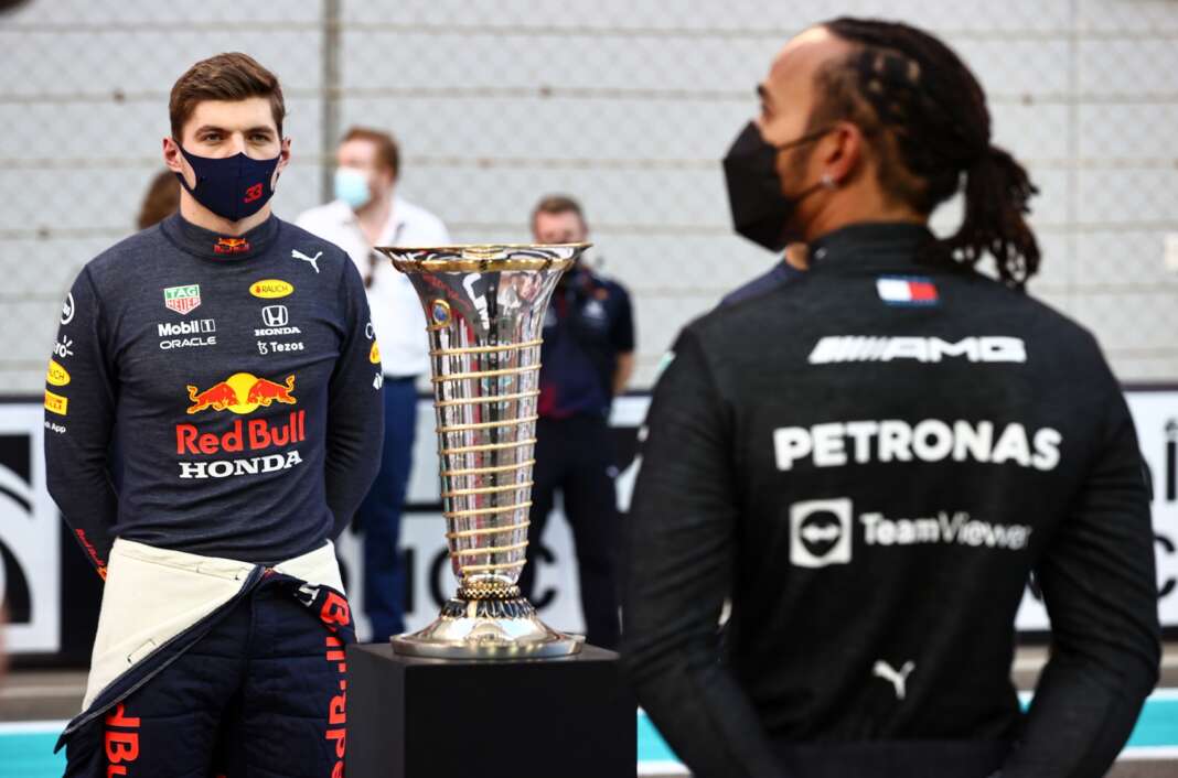 Max Verstappen, Lewis Hamilton, Red Bull, Mercedes, Abu Dhabi Nagydíj