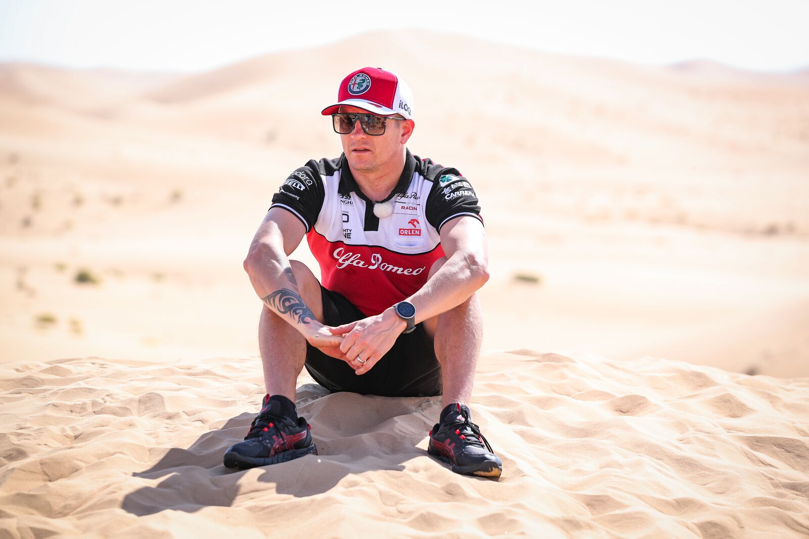 Räikkönen is versenyzett vasárnap, triatlonversenyen indult