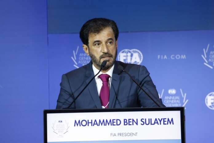 Mohammed Ben Sulayem, FIA