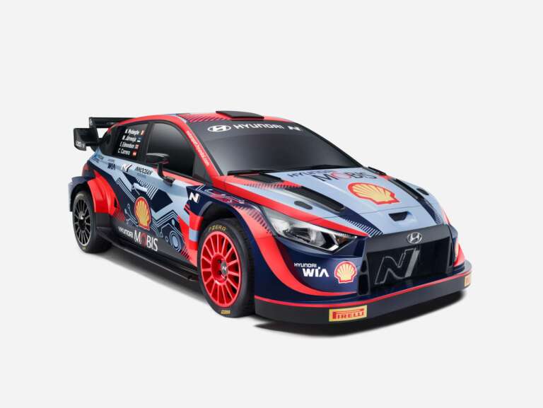 Itt az új Hyundai i20 N Rally1 hivatalos festése