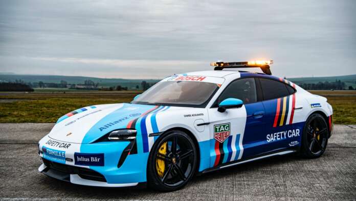 Porsche Taycan, racingline
