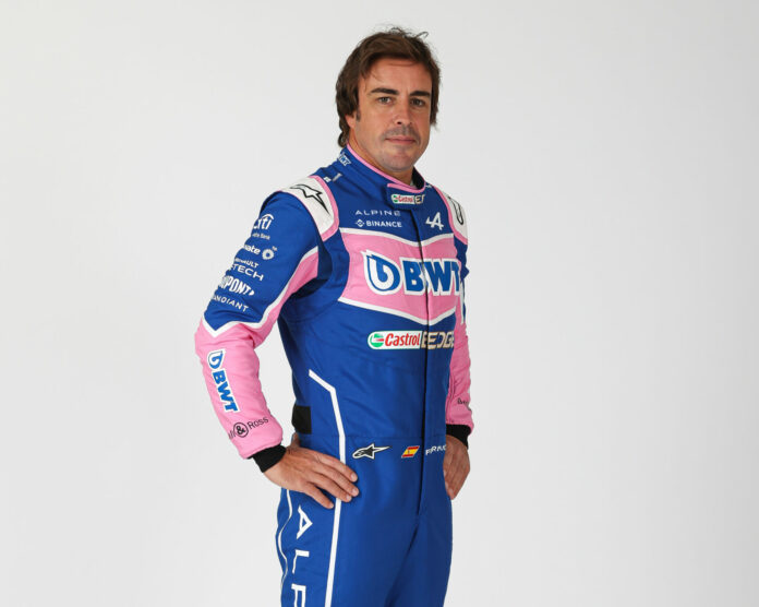 Alonso, racingline